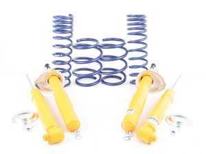 ES#2586747 - 50464KT - Performance Suspension Cup Kit - Sport - Featuring Koni Yellow shocks and H&R Sport lowering springs - Assembled By ECS - BMW