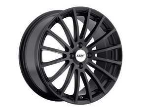 ES#3559132 - 1880MALKT1 - 18" Mallory Wheels - Set Of Four - 18"x8.0", ET45, 5x112 - Matte Black - TSW Alloy Wheels - Volkswagen