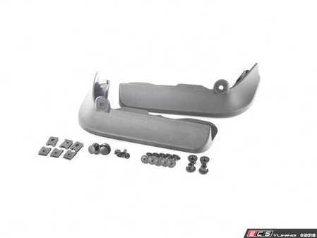 ES#3210756 - 8W6075111 - Front Splash Guards - Defeat rocks and mud from the side of your vehicle. - Genuine Volkswagen Audi - Audi