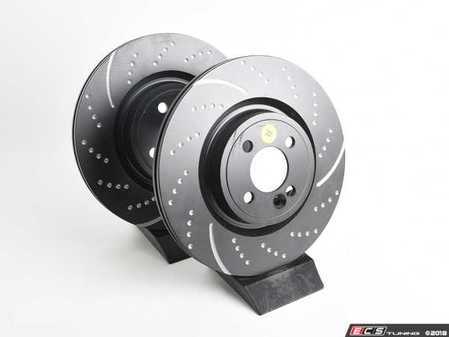 ES#2622384 - GD1790 - Front Brake Rotors EBC Slotted And Dimpled - Pair 12.44" (316x22) - Upgrade to a slotted / dimpled rotor for improved braking - EBC - MINI
