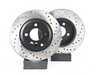 ES#2594717 - 34111502891XSKT - Performance Front Brake Service Kit - (NO LONGER AVAILABLE) - Featuring ECS V4 Slotted/Drilled rotors and ECS EP24 "Enthusiast Performance" brake pads - Assembled By ECS - 