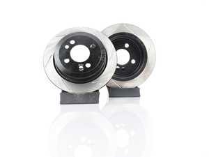 ES#2597874 - 34216774987SLKT - Performance Rear Brake Service Kit - Featuring ECS V5 Slotted rotors and ECS EP24 "Enthusiast Performance" brake pads. - Assembled By ECS - MINI