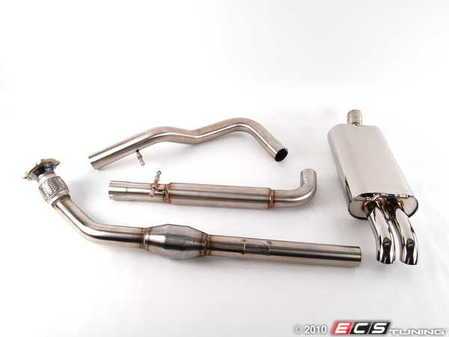 ES#11922 - fe100007 - Turbo-Back Exhaust System - (NO LONGER AVAILABLE) - Fully polished 2.5" system - APR - 