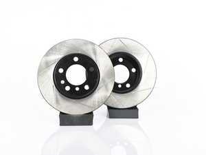 ES#2839074 - 34119811537slKT - Performance Front & Rear Brake Service Kit - Featuring ECS V4 Slotted rotors and EBC Red pads - Assembled By ECS - 