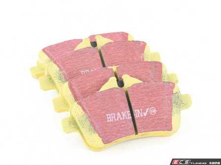 ES#2620378 - DP42137R - Rear EBC Yellowstuff Brake Pad Set - EBC's premium sport street pad that offers high friction levels and heat fade resistance - EBC - Mercedes Benz