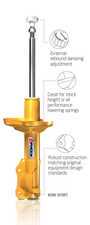 ES#3559499 - 8040-1430SPORT - Sport (Yellow) C300 Sedan (W205) excl. Airmatic DC, HD suspension & 4-matic AWD - Koni - Mercedes Benz