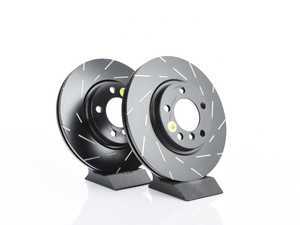 ES#2620523 - USR1793 - Ultimax USR Sport Front Brake Rotors - Pair 12.08" (307x24) - High performance slotted rotors from EBC - EBC - MINI