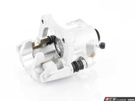 ES#3160296 - L2575 - Rear Brake Caliper - Left - Direct-bolt-on rear left (driver side) brake caliper with bracket, completely rebuilt with premium seals, hardware, and high-temp rubber to restore factory braking performance and mechanical parking brake function. - Power Stop - Audi Volkswagen