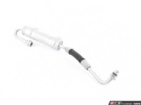 ES#450534 - 8K0317823B - DSG Transmission Pressure Line With Built-In Filter - Cooling line with internal filter, routed between the radiator cooling lines and the transmission - Genuine Volkswagen Audi - Audi