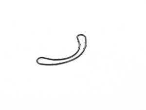 ES#3553648 - 079109139M - Lower Timing Chain Tensioner Gasket - Center - Seals the connection point between the lower chain tensioner and the engine - Victor Reinz - Audi Volkswagen