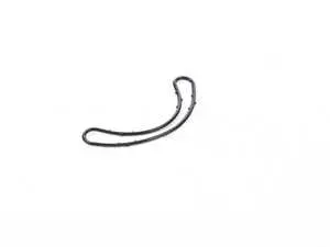 Lower Timing Chain Tensioner Gasket - Center
