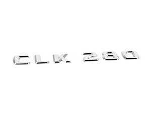 ES#1749705 - 2098170615 - 'CLK 280' Badge - Located on the trunk lid - Genuine Mercedes Benz - Mercedes Benz