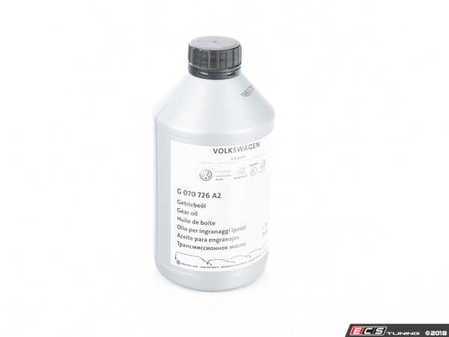 ES#257578 - G070726A2 - Manual Transmission Fluid - 1 Liter - Check your owners manual for service intervals (GL-4 spec) - Genuine Volkswagen Audi - Volkswagen
