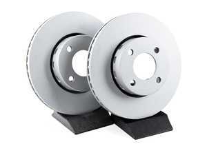 ES#3183494 - 895615301bktKT - Brake Rotors - Pair (276x25)  - Features an Anti-Corrosion coating "Anti-Z" - Zimmermann - Audi