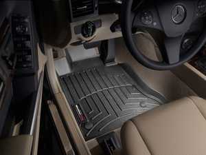 ES#2837708 - 445011 - 2013 + Mercedes-Benz GLK-Class Black Front FloorLiner - WeatherTech - Mercedes Benz