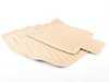 ES#3194233 - 981044800454H0 - Rubber Floor Mat Set - Luxor Beige - One set of two rubber mats - Genuine Porsche - Porsche