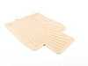 ES#3194233 - 981044800454H0 - Rubber Floor Mat Set - Luxor Beige - One set of two rubber mats - Genuine Porsche - Porsche