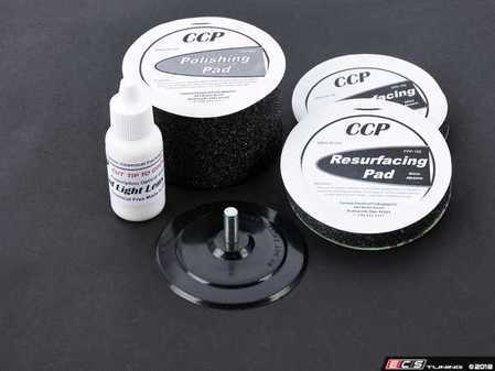 ES#1897155 - HLR-200R - Headlight Lens Restoration Kit - (NO LONGER AVAILABLE) - Using your drill, restore clouded & foggy plastic headlight lenses to look like new! - CCP - 