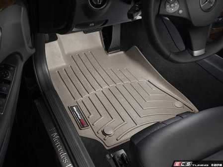 ES#2837895 - 456811 - 2014 + Mercedes-Benz E-Class Tan Front FloorLiner - WeatherTech - Mercedes Benz