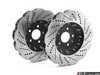 ES#3559513 - 023940ECS01KT - Front 2-Piece Scalloped Brake Rotors - Pair (350x34) - Direct bolt-on upgrade to Tru-Float scalloped style rotors. Over 15% less weight! - ECS - Audi
