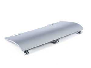 ES#1286065 - 8R0807819H1RR - Rear Valance Trim - Platinum grey - Located center of rear valance - Genuine Volkswagen Audi - Audi