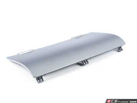 ES#1286065 - 8R0807819H1RR - Rear Valance Trim - Platinum grey - Located center of rear valance - Genuine Volkswagen Audi - Audi