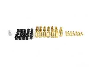 ES#3466864 - SHC3P-24K-14x1.5 - 3-Piece Short Capped Lug Nuts - 24K Gold - Set of 20 3-piece locking lug nuts - Sickspeed - Audi Volkswagen