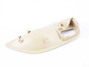 ES#2228361 - 51417226365 - Door Handle insert - left - Beige, Fits front and rear doors - Genuine BMW - BMW