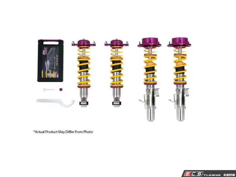 KW Suspension - 352208DT - KW Clubsport 2-way Coilover Kit