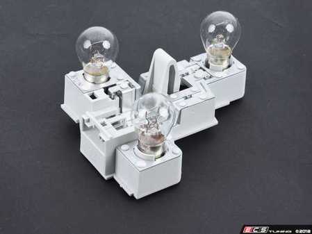 ES#174480 - 63216928384 - E46 Bulb Carrier - Right  - For tail lights with amber turn indicator - Genuine BMW - BMW