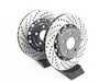 ES#3525662 - 003975ecs01aKT1 - Performance Front & Rear Brake Rotor Kit - Direct bolt-on replacement - Offering 8.3% weight reduction front, 3.5% reduction rear! - ECS - Audi
