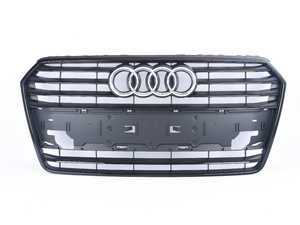 ES#2832258 - 4G8853651GCKA - Grille Assembly - Matte Black - Replace your faded or cracked grille - Genuine Volkswagen Audi - Audi