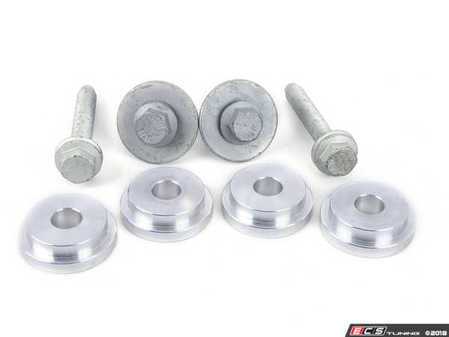ES#3447983 - 034-601-0003 - Billet Rear Subframe Bushing Set - Hold suspension geometry under severe cornering forces! - 034Motorsport - Audi Volkswagen