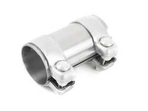 ES#424616 - 893253139B - Dual Clamp Exhaust Sleeve - Priced Each - Quiet down your leaking exhaust, 60mm - Genuine Volkswagen Audi - Audi Volkswagen