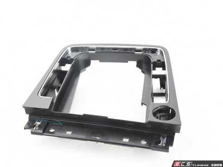 ES#3439515 - 5GM864263CYLO - Shifter Trim - Titanium Black/Polar Night - Restore interior beauty - Genuine Volkswagen Audi - Volkswagen
