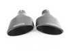 ES#3536887 - SSXAU740 - Cat-Back Exhaust System - Non-Resonated - 3.00" Stainless Steel with dual Cerakote Black oval tips - Retains valves from OE system - Milltek Sport - Audi