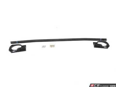 ES#2843601 - NM.358856B - NM Billet Aluminum Tie-Bar - Black - Front strut tower bar for suspension rigidity - NM Engineering - MINI