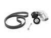 ES#3486401 - 11282457049 - Basic Accessory Belt Service Kit - Includes belt, tensioner and idler pulley - Genuine BMW - BMW