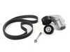 ES#3486401 - 11282457049 - Basic Accessory Belt Service Kit - Includes belt, tensioner and idler pulley - Genuine BMW - BMW