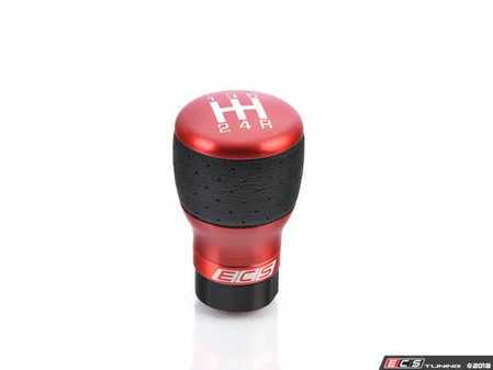 ES#3560571 - 011314ECS15-KT4 -  B5 5 Speed - Billet/Leather - Red Anodized With Red Collar - Pick one of our pre-made combinations or create your own! - ECS - Audi Volkswagen