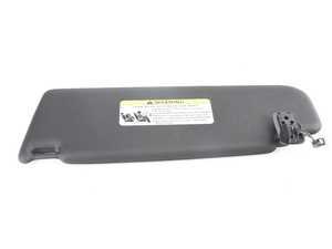 ES#1598573 - 1K0857552S3H8 - Right Sun Visor - Black - With illuminated make-up mirror. - Genuine Volkswagen Audi - Volkswagen