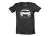 ES#3551913 - AP20VM - Rendered MK5 T-Shirt - Medium - Features a plasticharge printing process that removes the pigment of the fabric leaving behind the rendering of a MK5 GTI - Rennline - Volkswagen