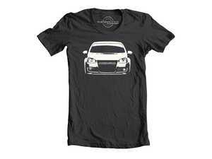 ES#3551916 - AP20VXXL - Rendered MK5 T-Shirt - XXL - Features a plasticharge printing process that removes the pigment of the fabric leaving behind the rendering of a MK5 GTI - Rennline - Volkswagen