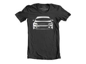ES#3551908 - AP20VIM - Rendered MK6 T-Shirt - Medium - Features a plasticharge printing process that removes the pigment of the fabric leaving behind the rendering of a MK6 GTI - Rennline - Volkswagen