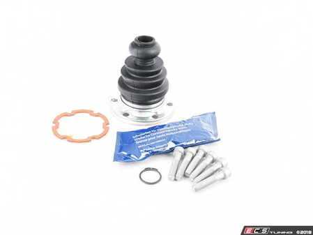 ES#3448065 - 443498201B REAR - Rear Inner C/V Joint Boot Kit - Complete boot kit with hardware and grease - Meyle - Audi