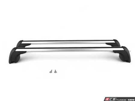 ES#3569514 - 82712327922SD - Roof Rack Base Bars - Cross Member *Scratch And Dent* - (NO LONGER AVAILABLE) - For MINIs with installed roof rails - Genuine MINI - 