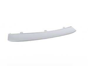 ES#2164973 - 4G8807717A1RR - Front S-Line Bumper Trim Strip - Platinum Grey - Front trim strip located at the bottom center of the S-line bumper - Genuine Volkswagen Audi - Audi