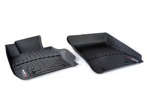 ES#2837594 - 441461 - E9x Front FloorLiner DigitalFit - Black - Laser measured for perfect fitment and ultimate protection against moisture and debris - WeatherTech - BMW