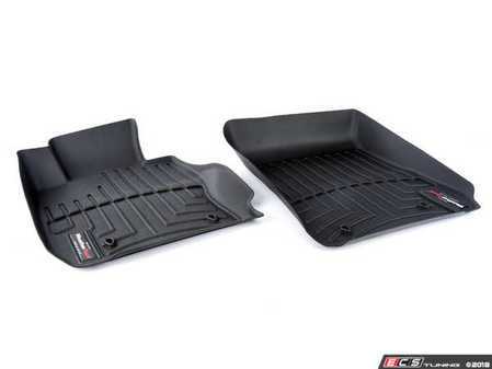 ES#2837594 - 441461 - E9x Front FloorLiner DigitalFit - Black - Laser measured for perfect fitment and ultimate protection against moisture and debris - WeatherTech - BMW