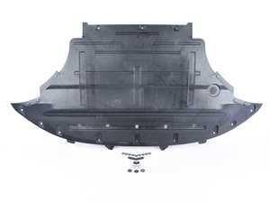 ES#2739716 - 8R1863821DKT - Front Belly Pan Kit - Front Section - Reduces noise and protects your undercarriage - includes installation hardware - Genuine Volkswagen Audi - Audi